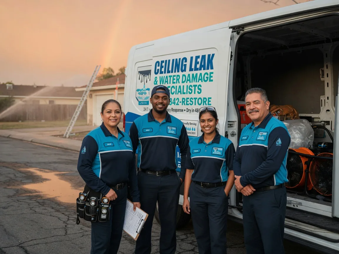 Ceiling Leak Cleanup company in Bland, MO